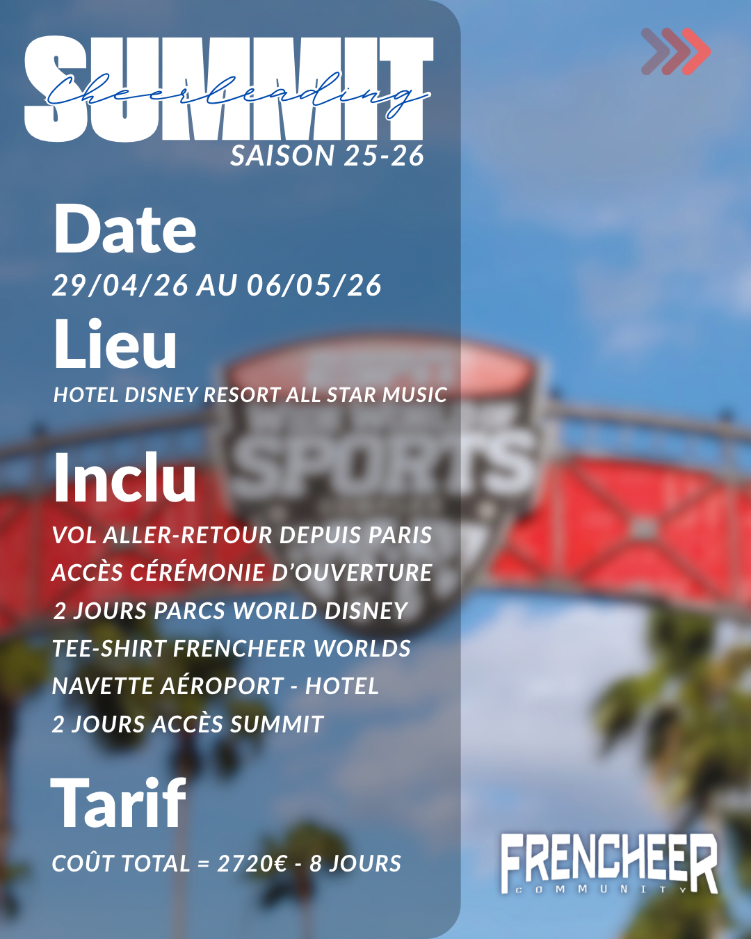 Worlds by Frencheer – L’aventure ultime du cheerleading !